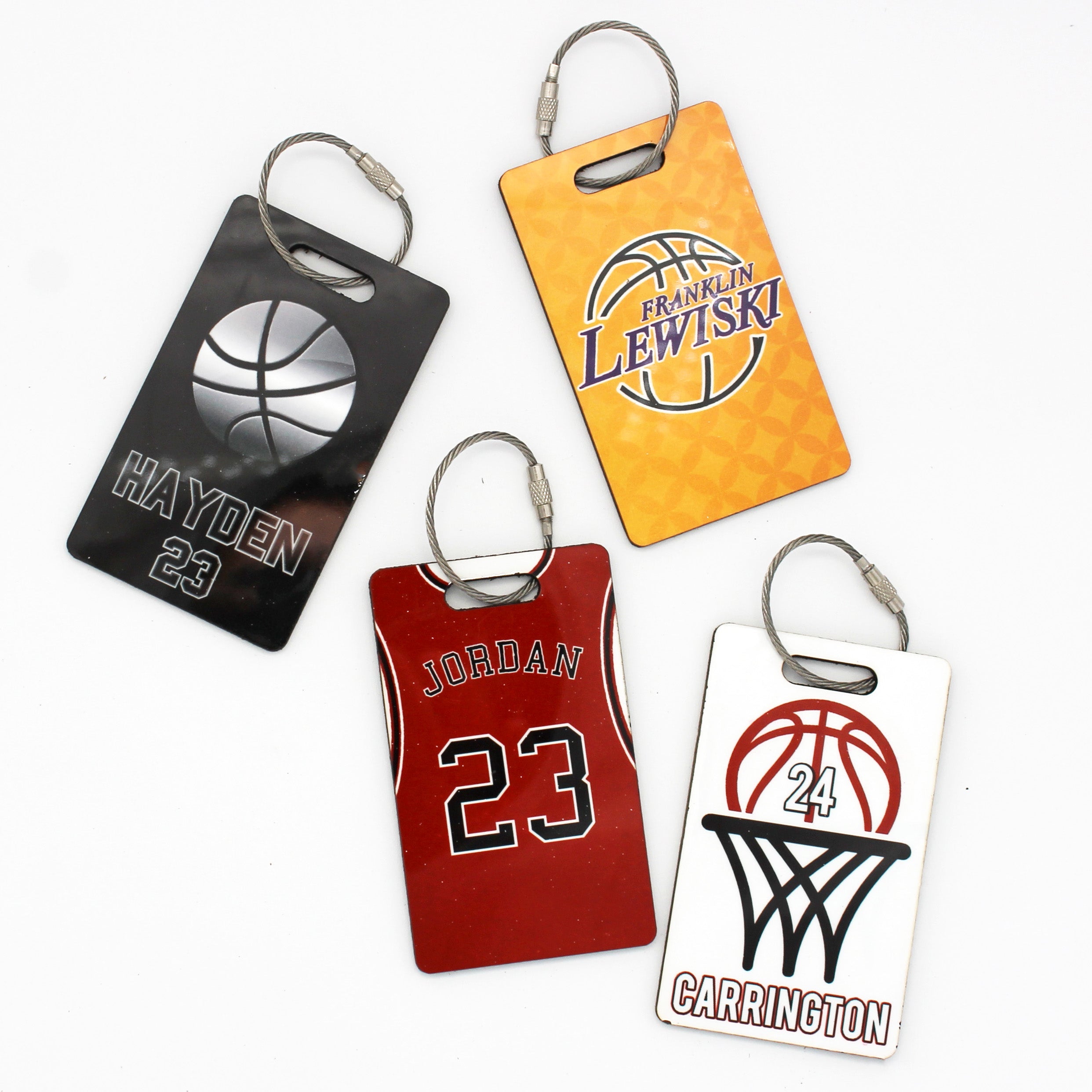 Basketball Bag Tag