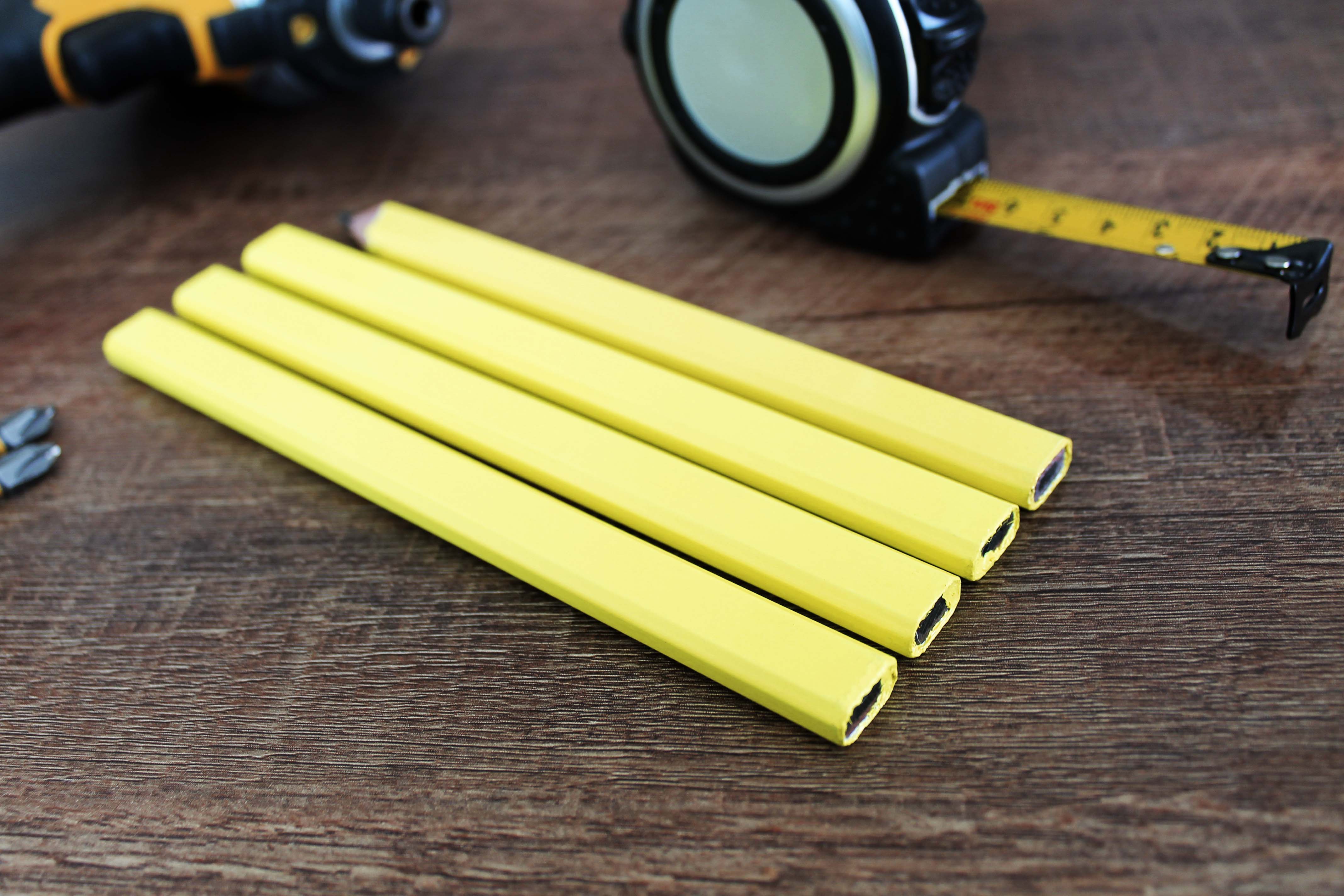 Personalized Carpenter Pencils, set of 4 | DIY Daddy