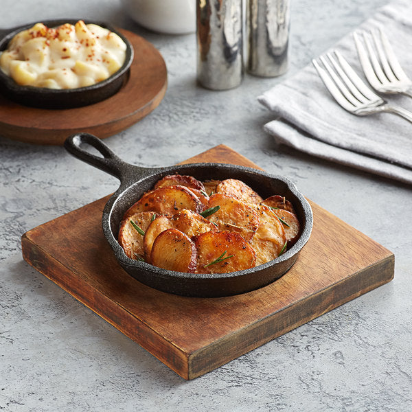 Personalized Cast Iron Pan | Monogram Circle