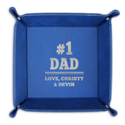 Leather Catch all Tray | #1 Dad