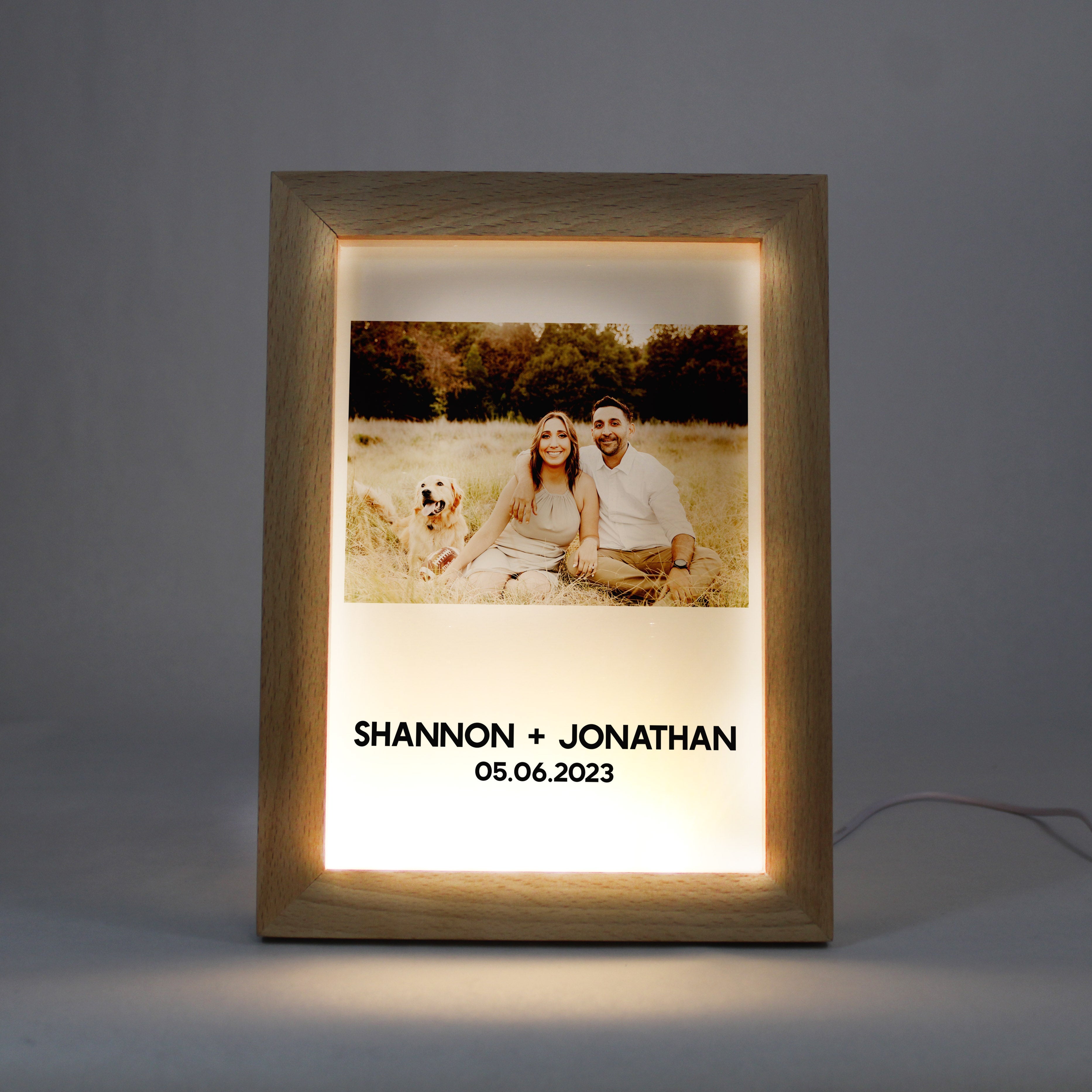 Night Light Photo Frame