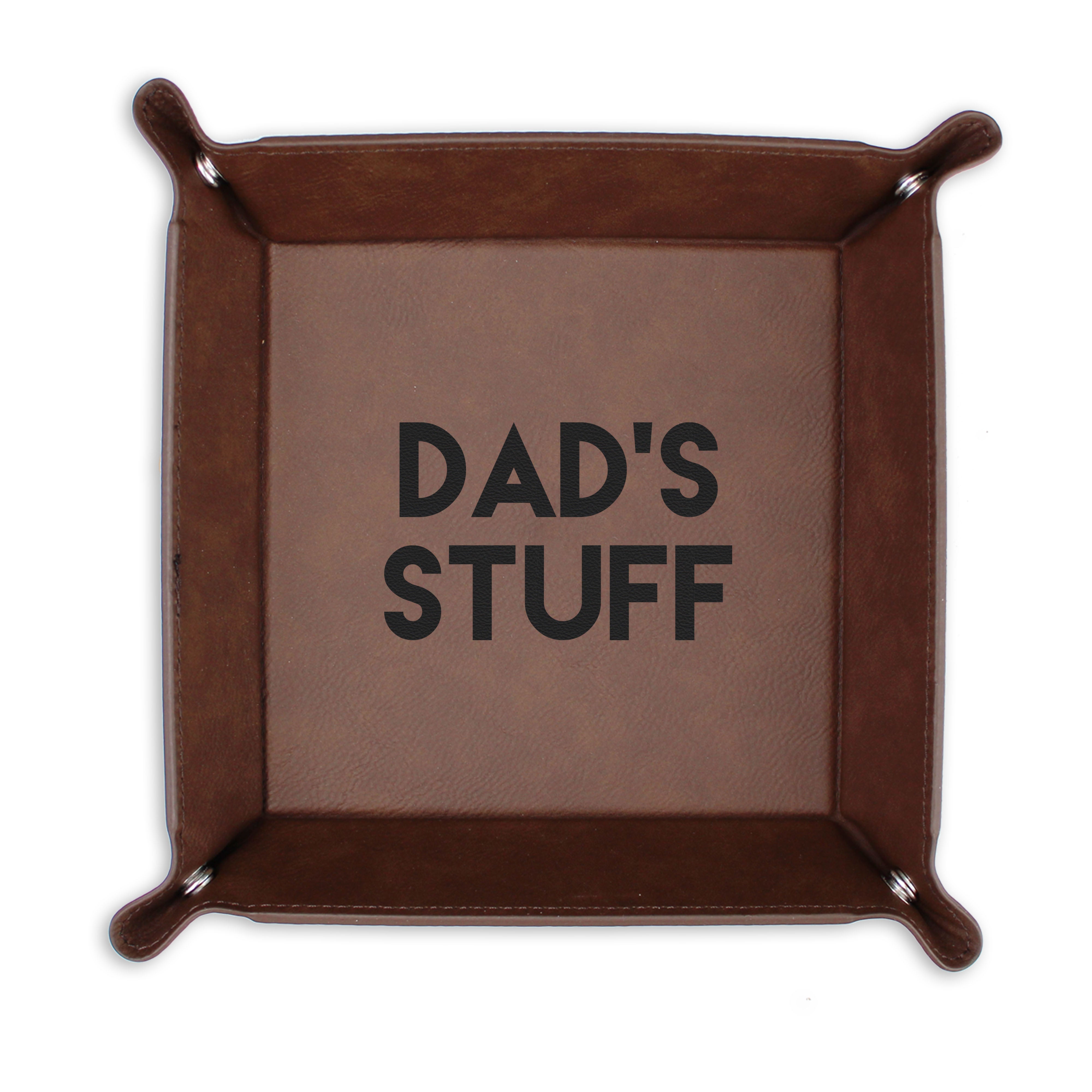 Leather Catch All Tray