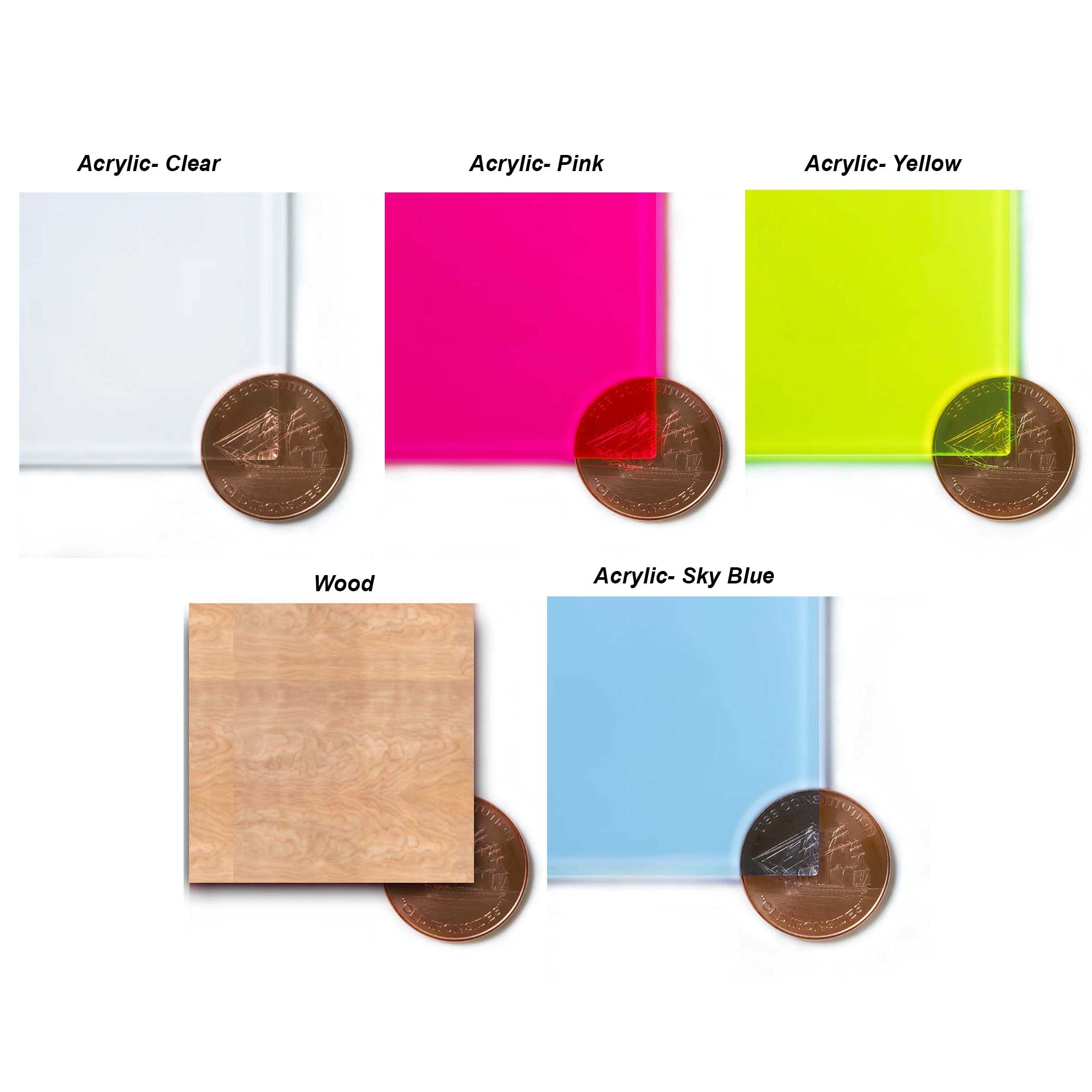 Personalized Jewelry Stands | Rectangle Necklace Multi