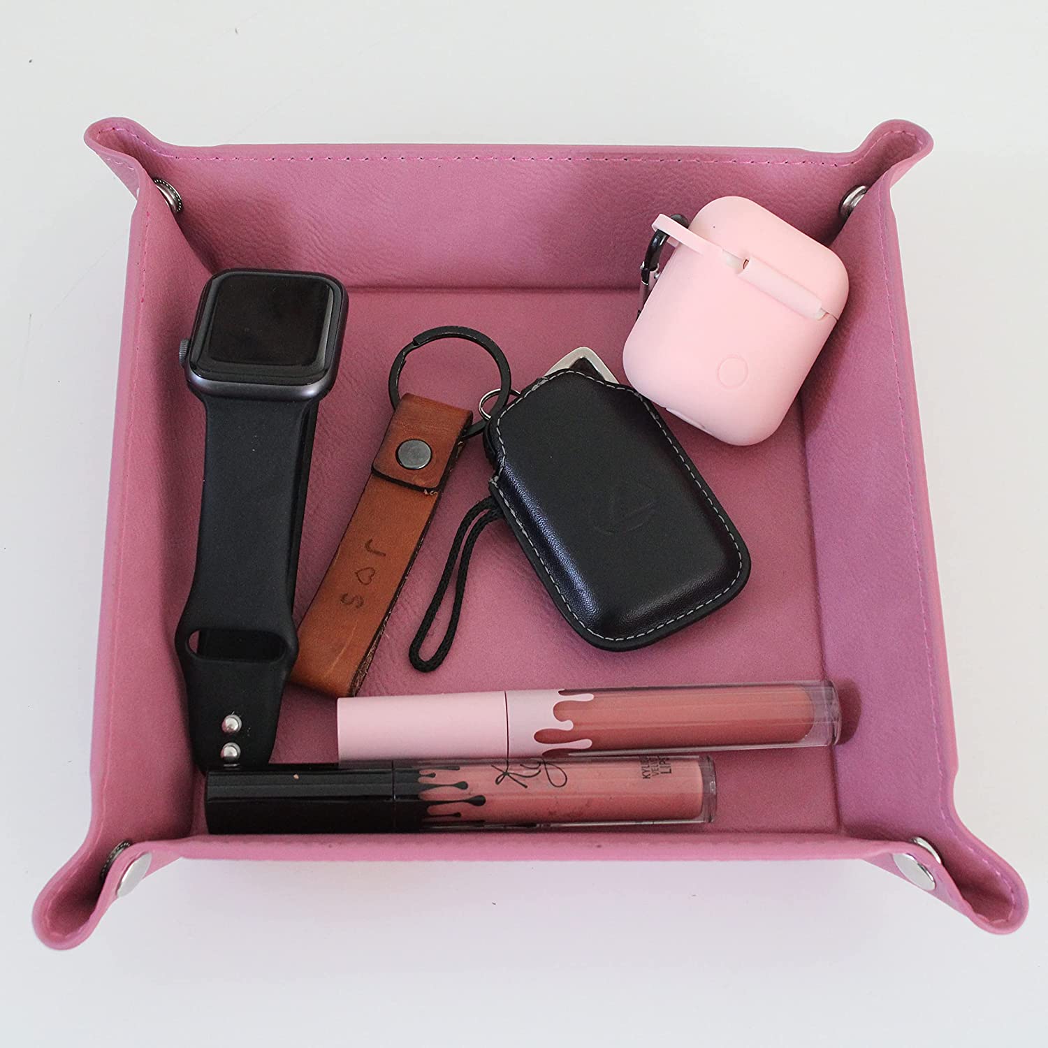 Leather Catch all Tray | Best Dad By Par