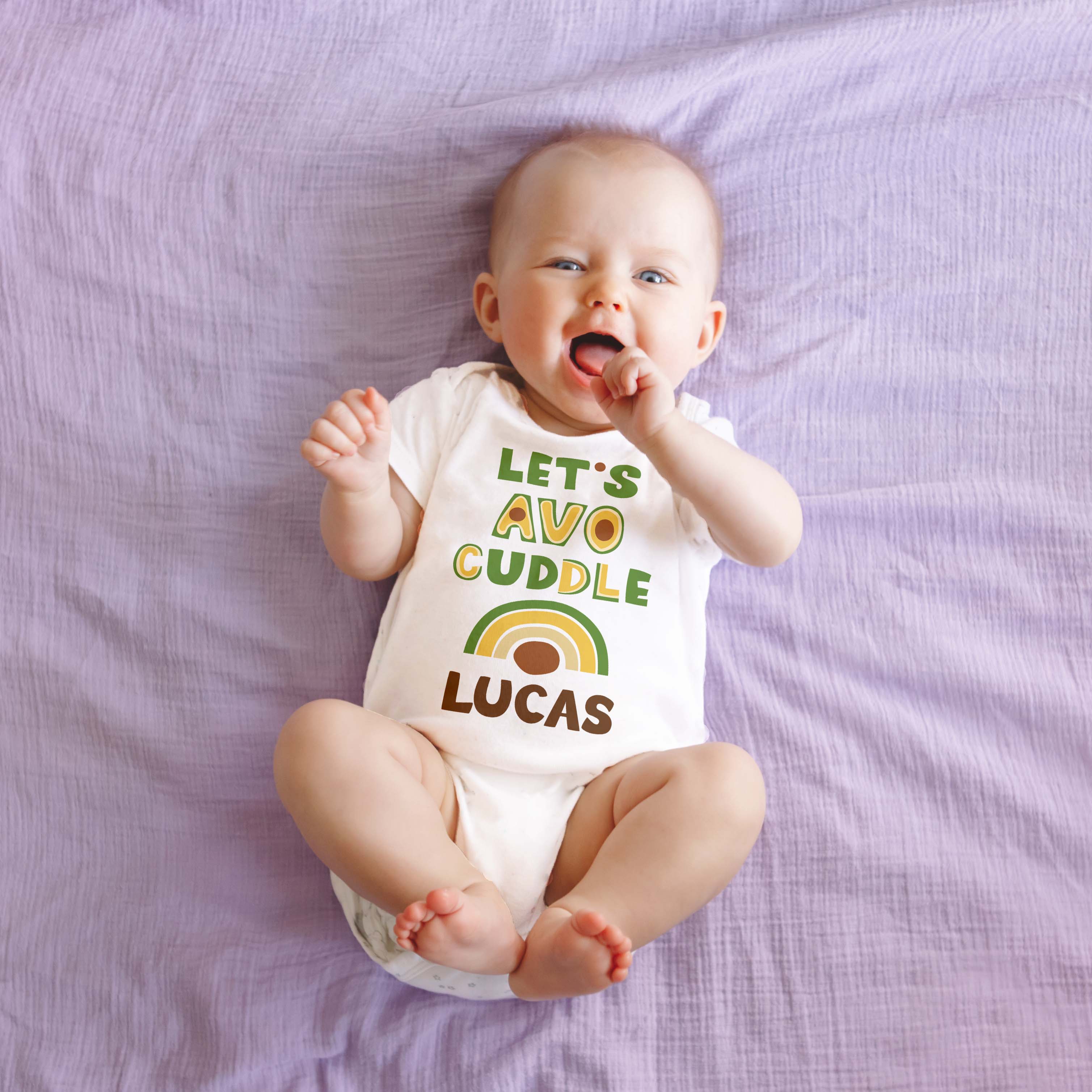 Personalized Christmas Onesies | Santa Baby