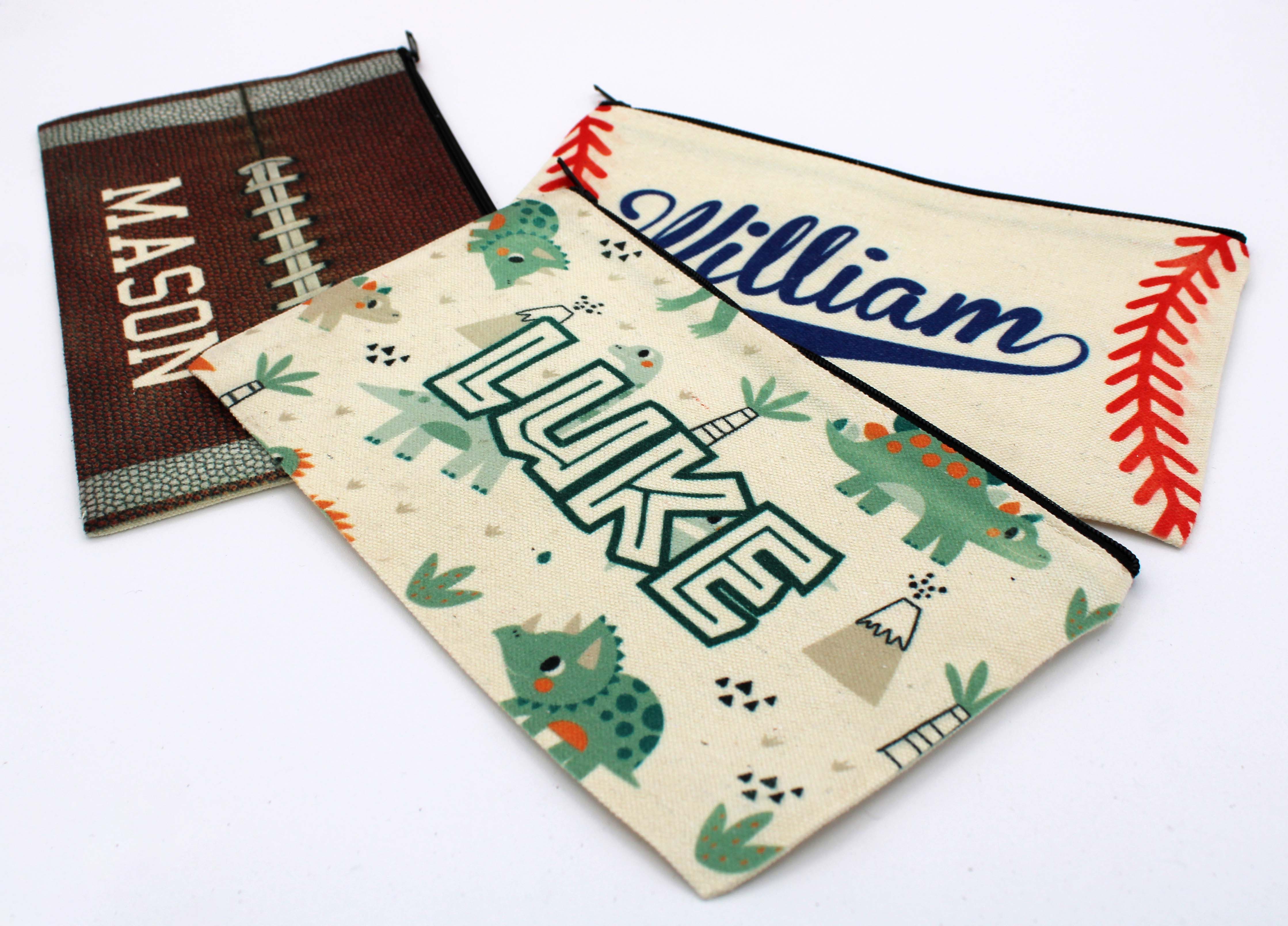 Personalized Pencil Pouch | Hearts