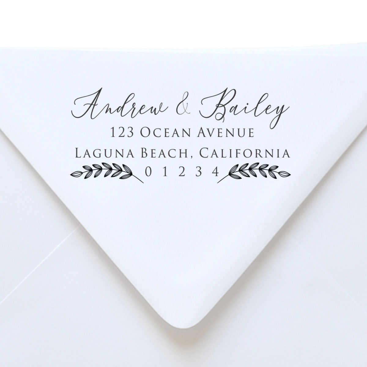 Return Address Stamps
