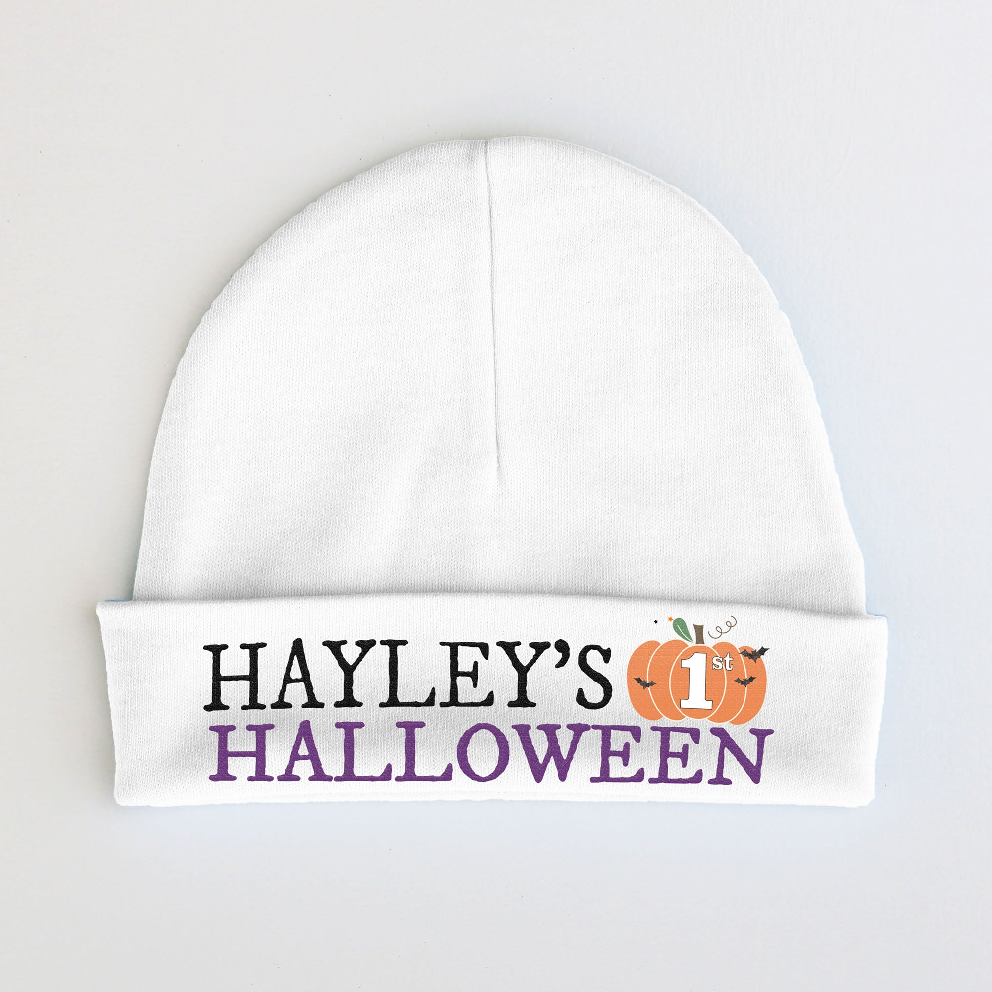 Personalized Baby Beanie | First Halloween