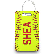 Personalized Baseball Bag Tag | Softball