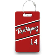 Personalized Baseball Bag Tag | Rodriguez