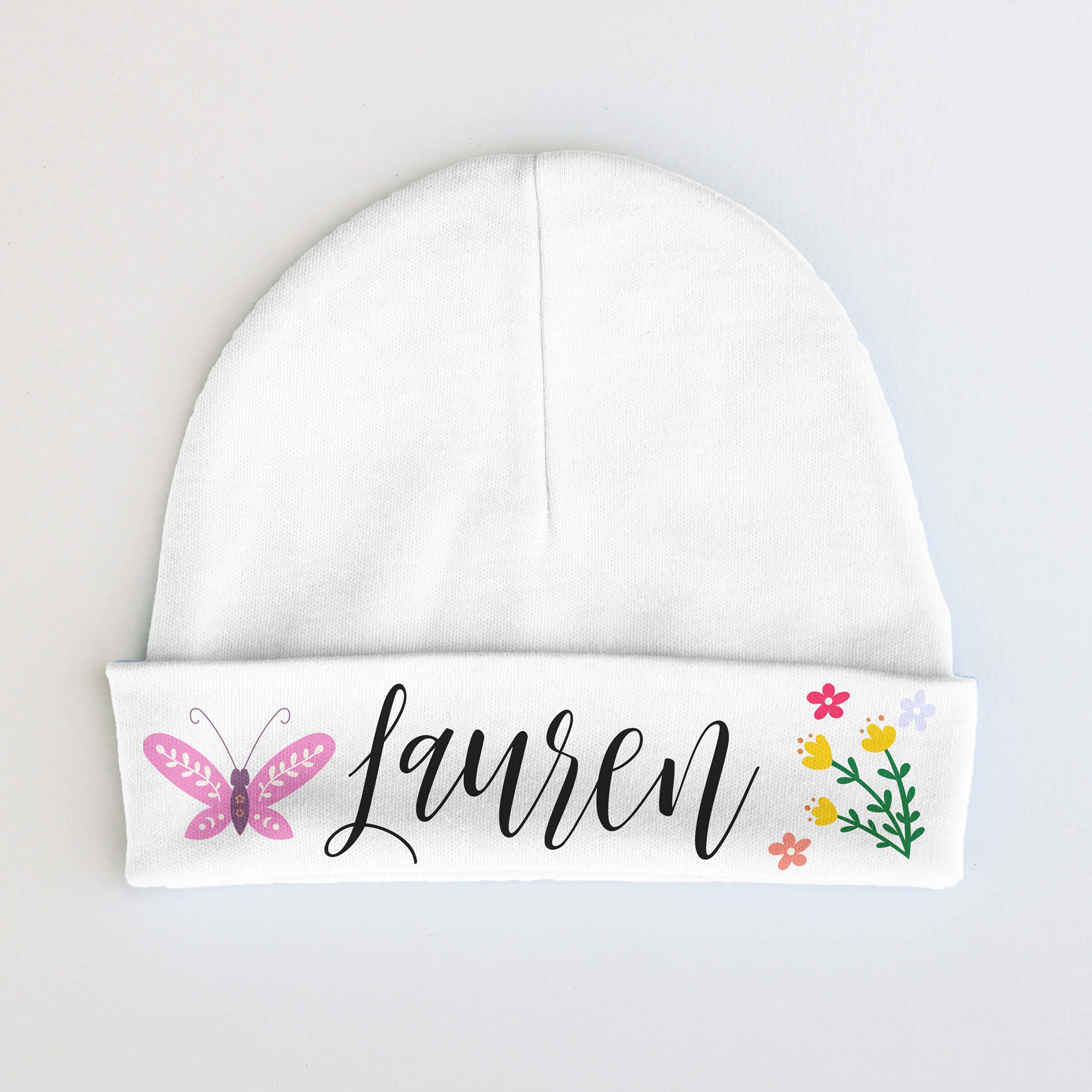 Personalized Baby Beanie | Butterfly