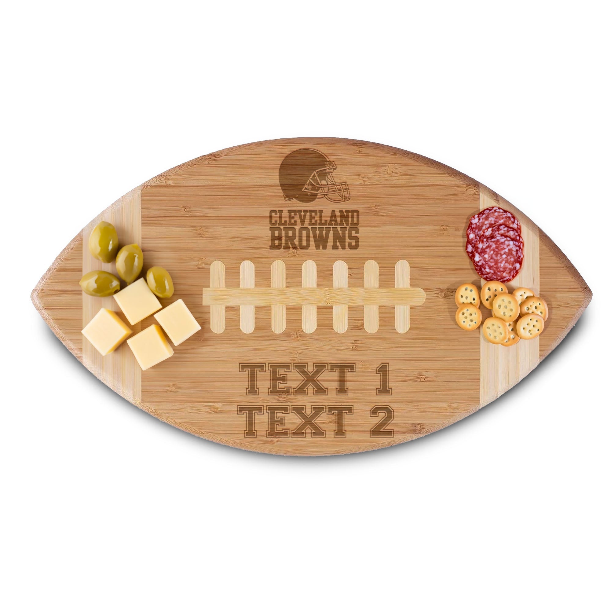 Personalized Football Cutting Board | NFL Team Logo