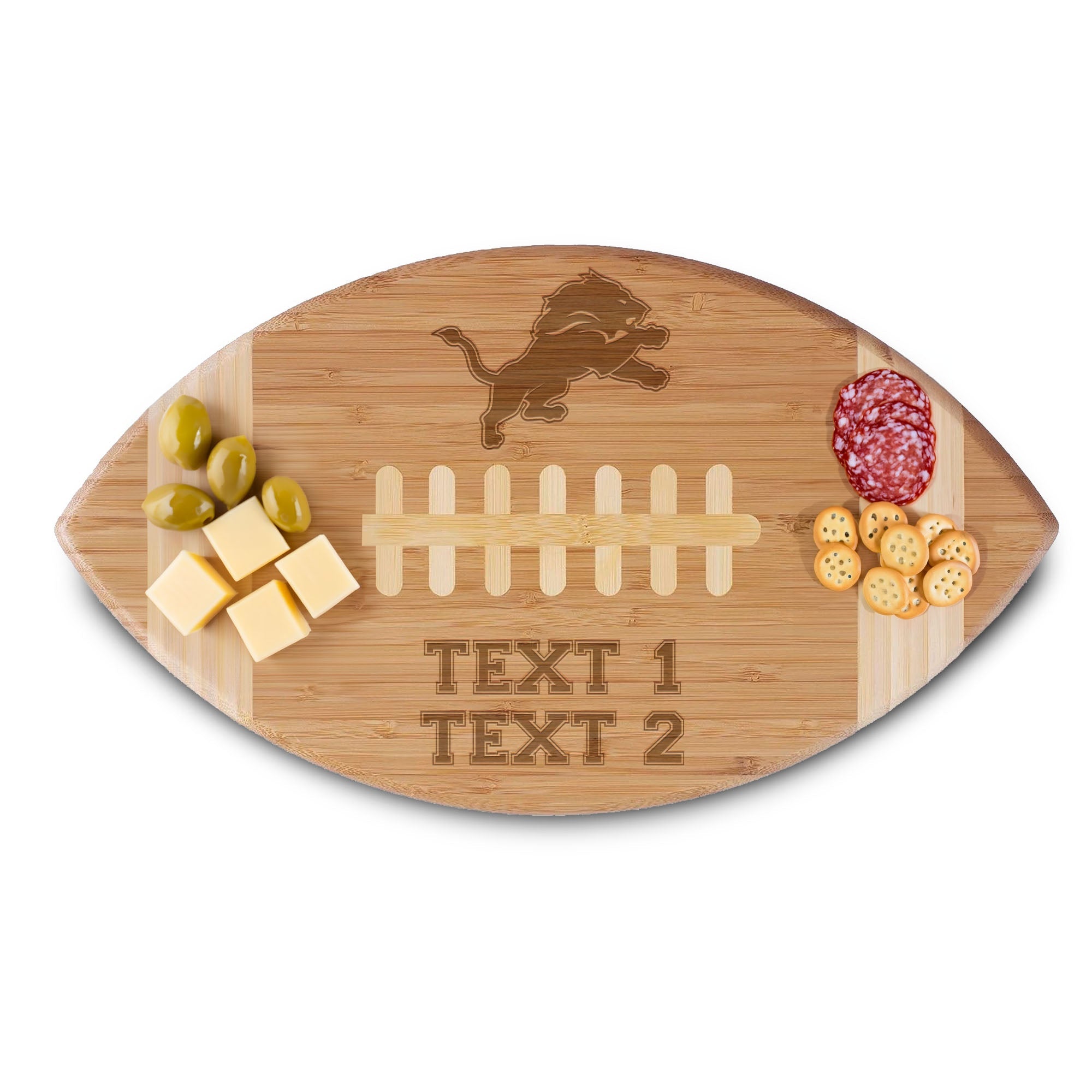 Personalized Football Cutting Board | NFL Team Logo