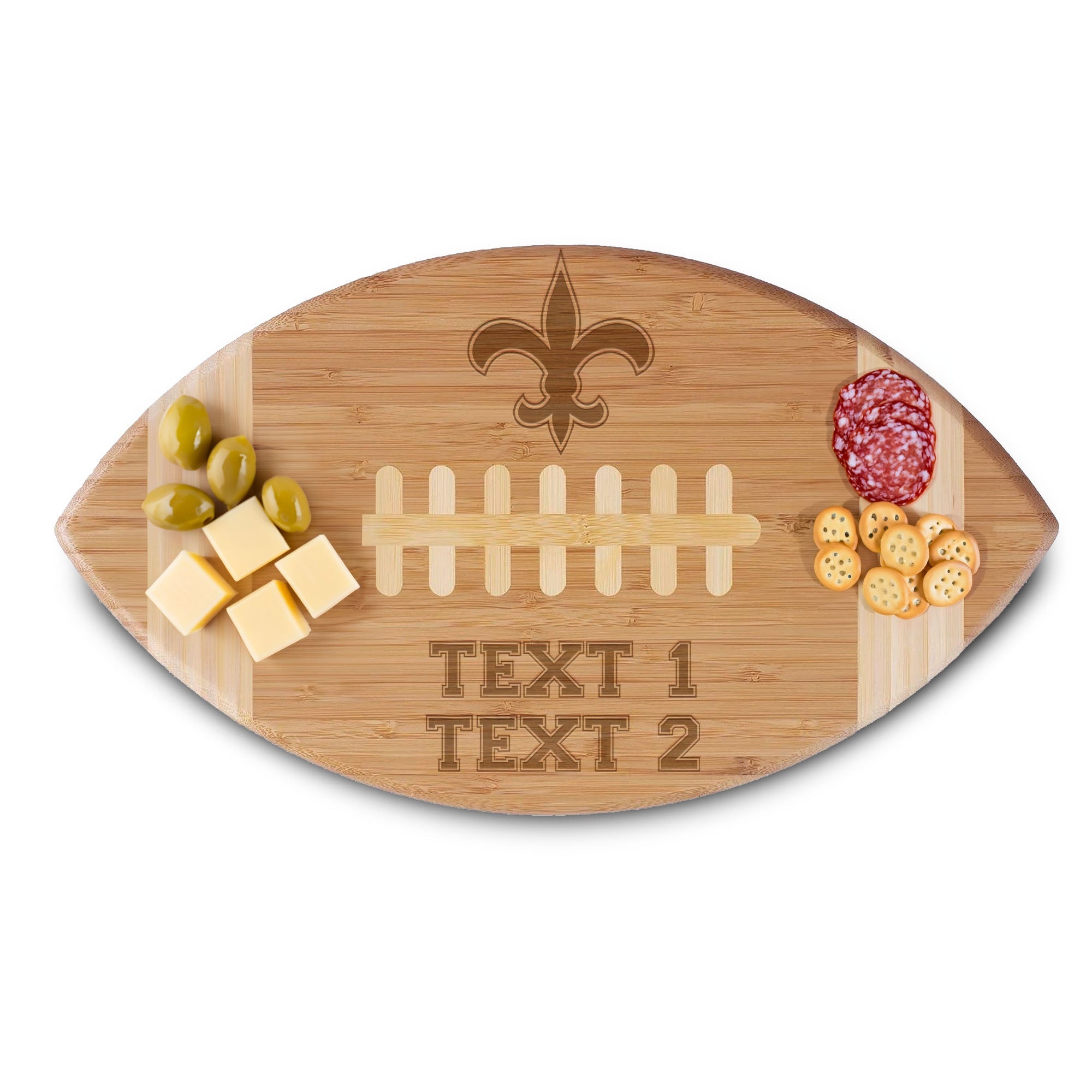 Personalized Football Cutting Board | NFL Team Logo