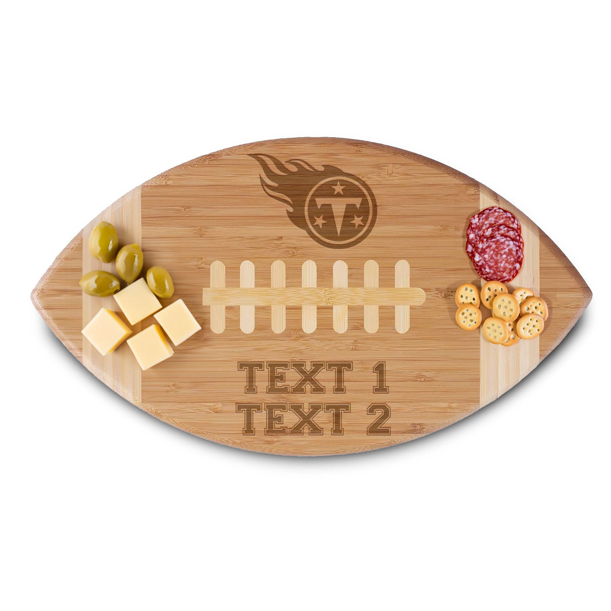 Personalized Football Cutting Board | NFL Team Logo