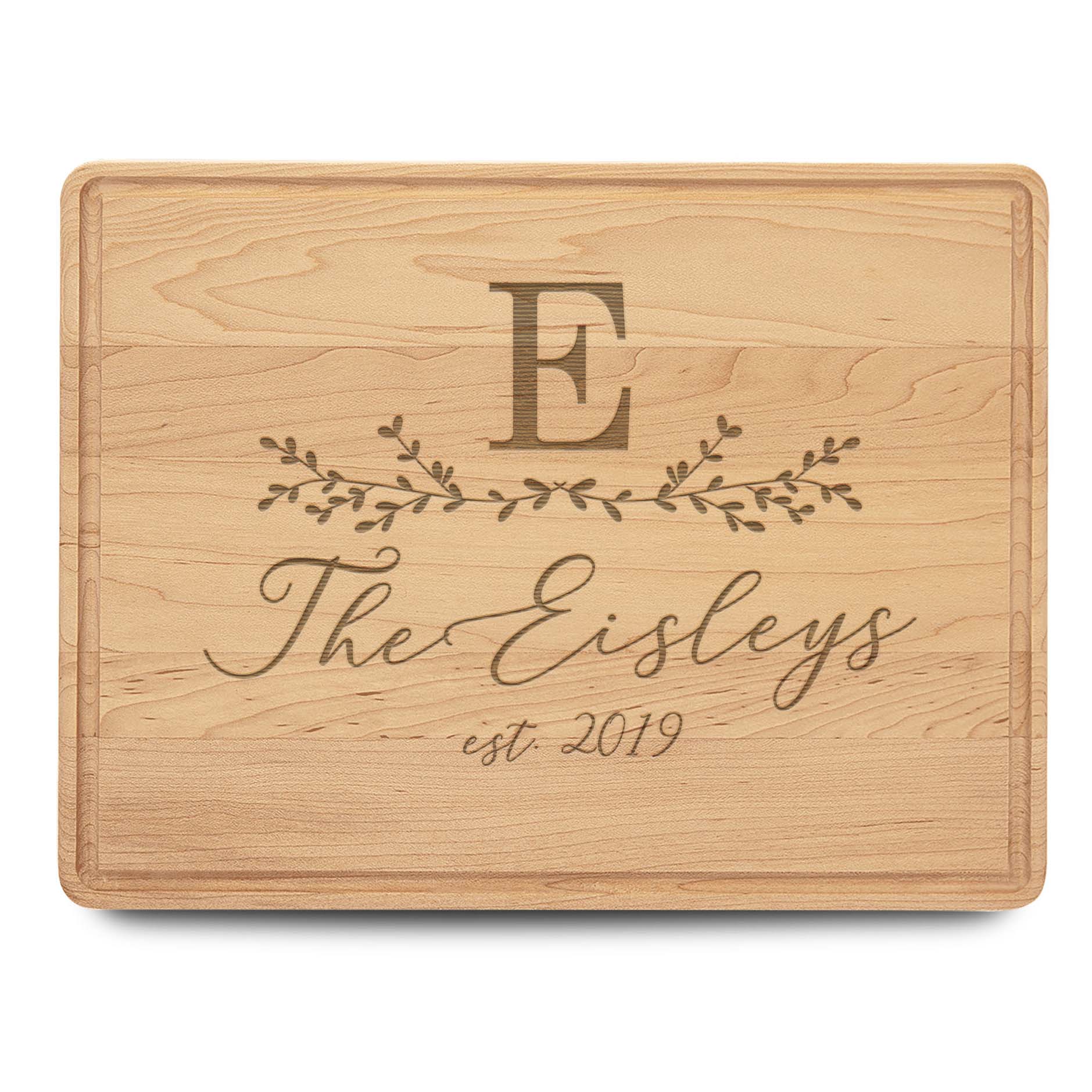 Personalized Cutting Board | Maple 14" x 10"