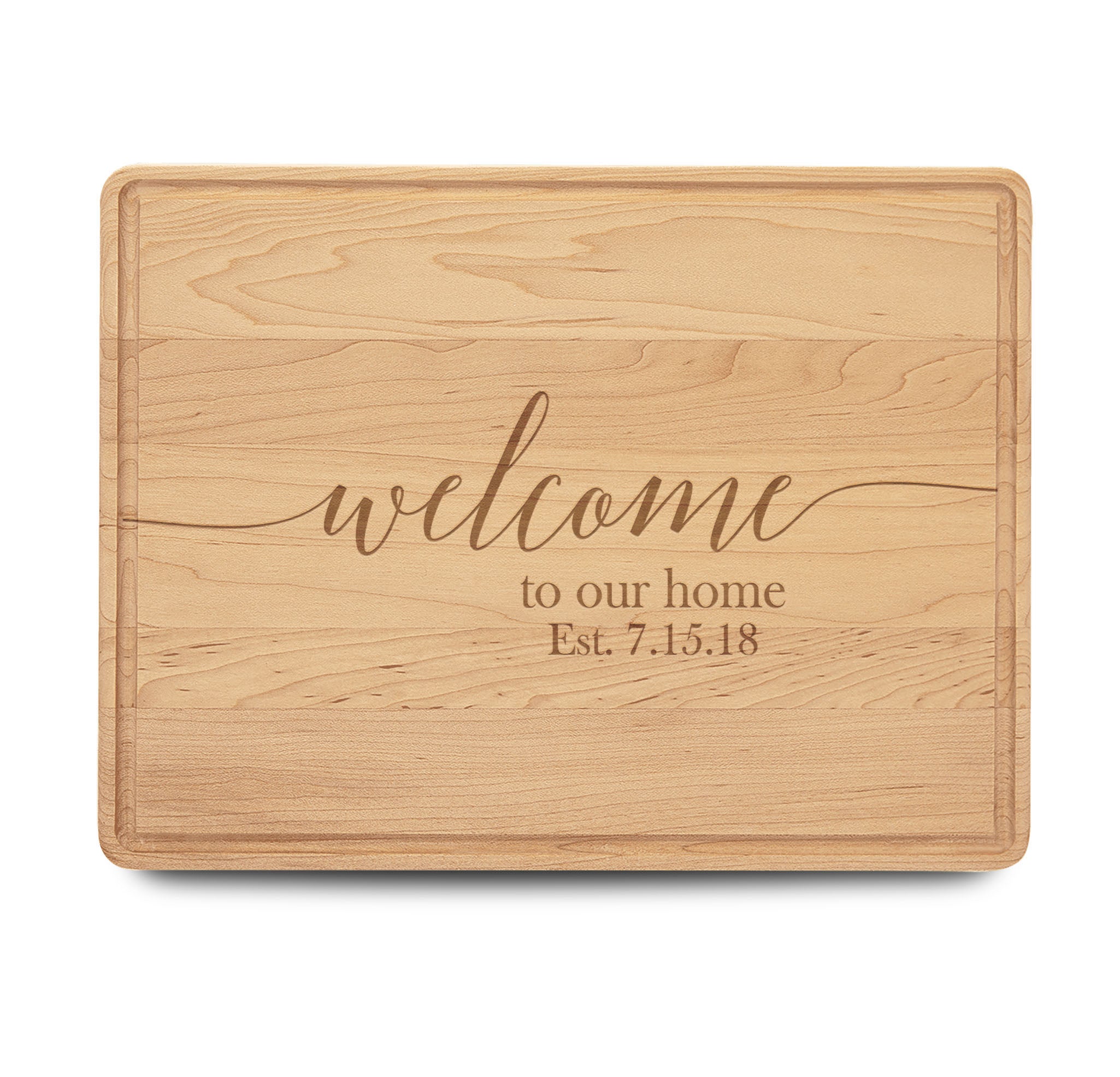 Personalized Cutting Board | Maple 14" x 10"