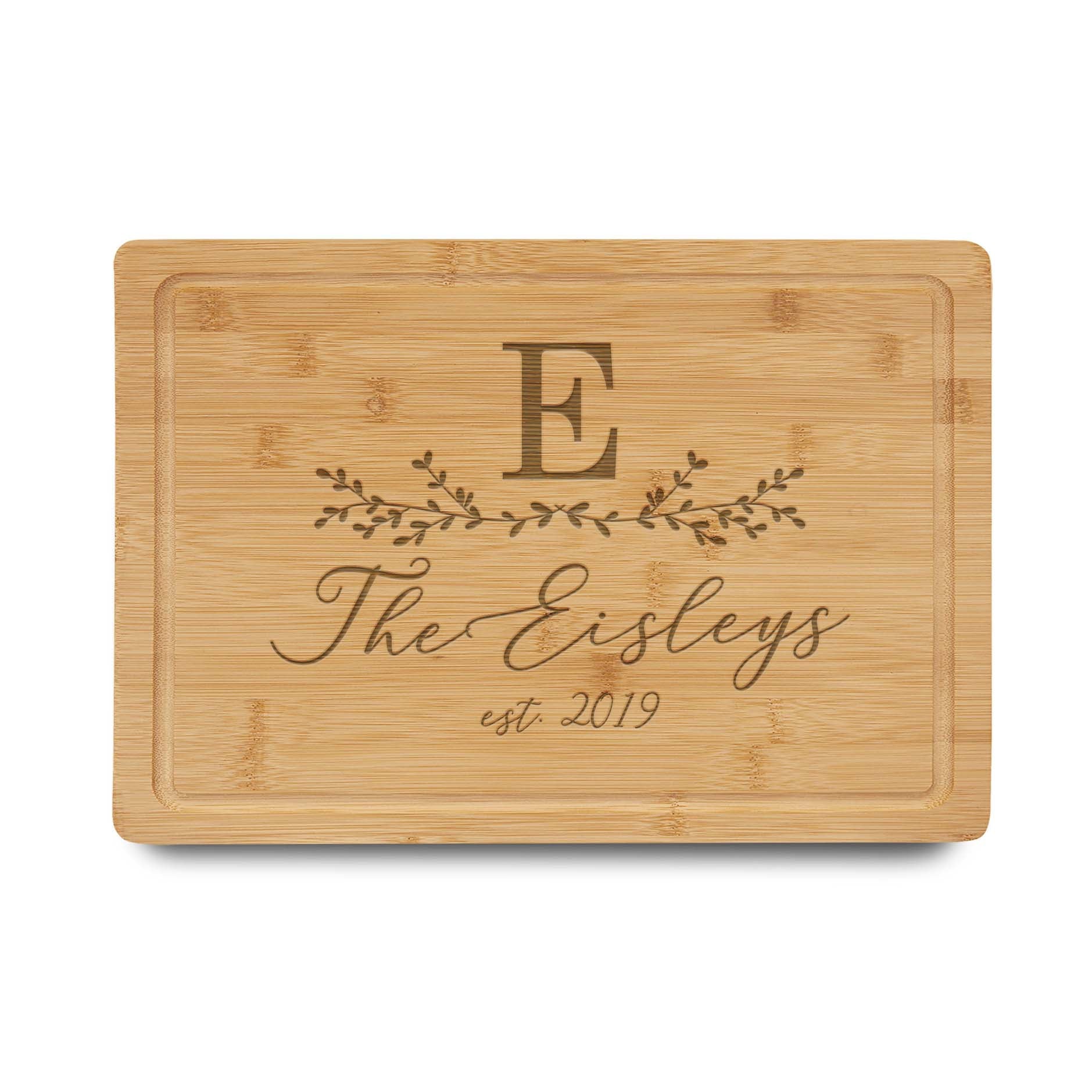 Personalized Cutting Board | Bamboo 6" x 9"
