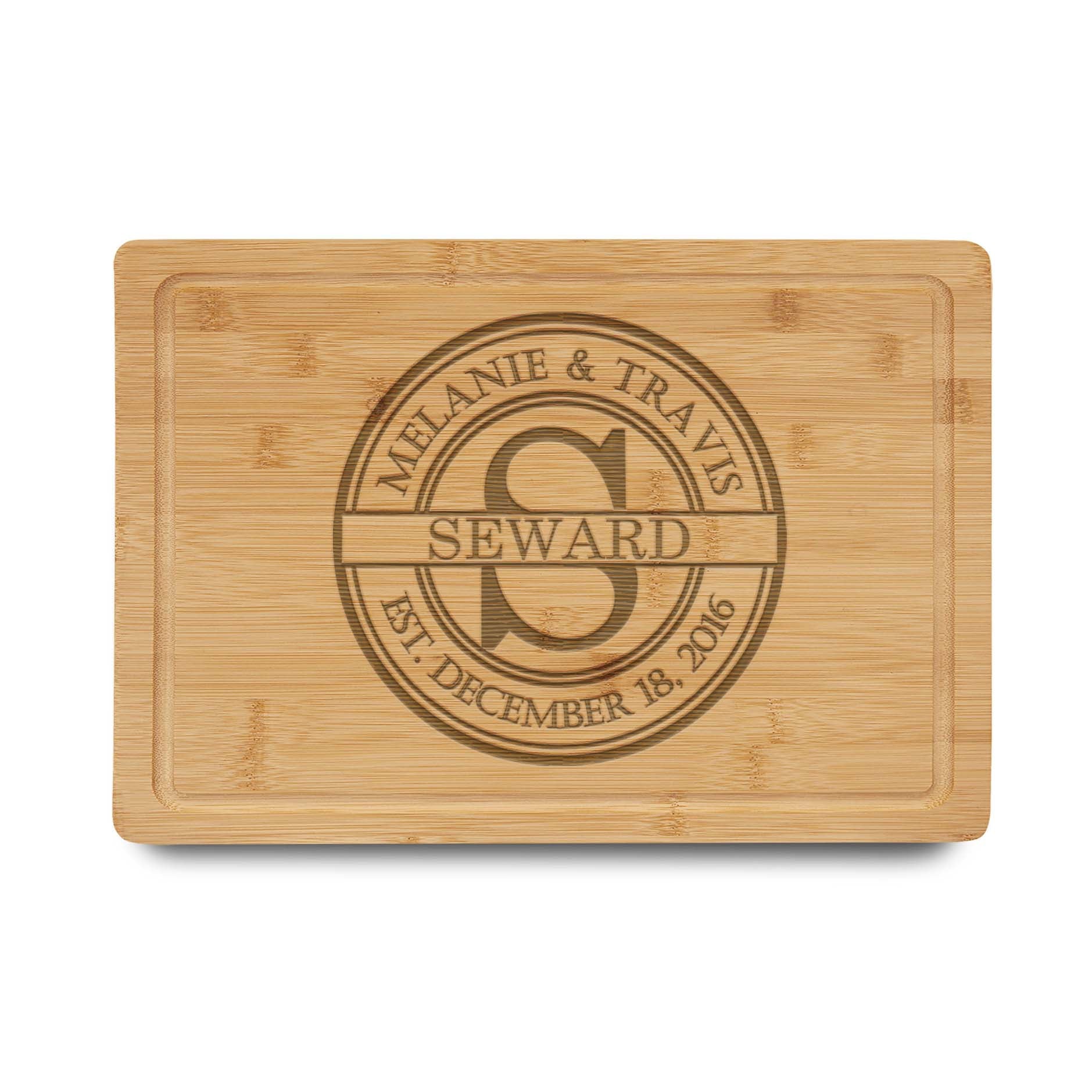 Personalized Cutting Board | Bamboo 6" x 9"