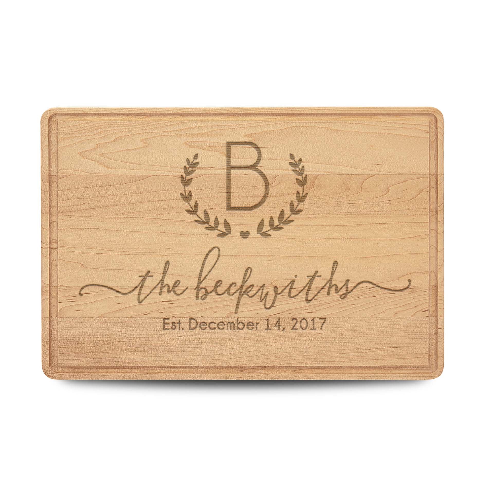 Personalized Cutting Board | Maple 6" x 9"