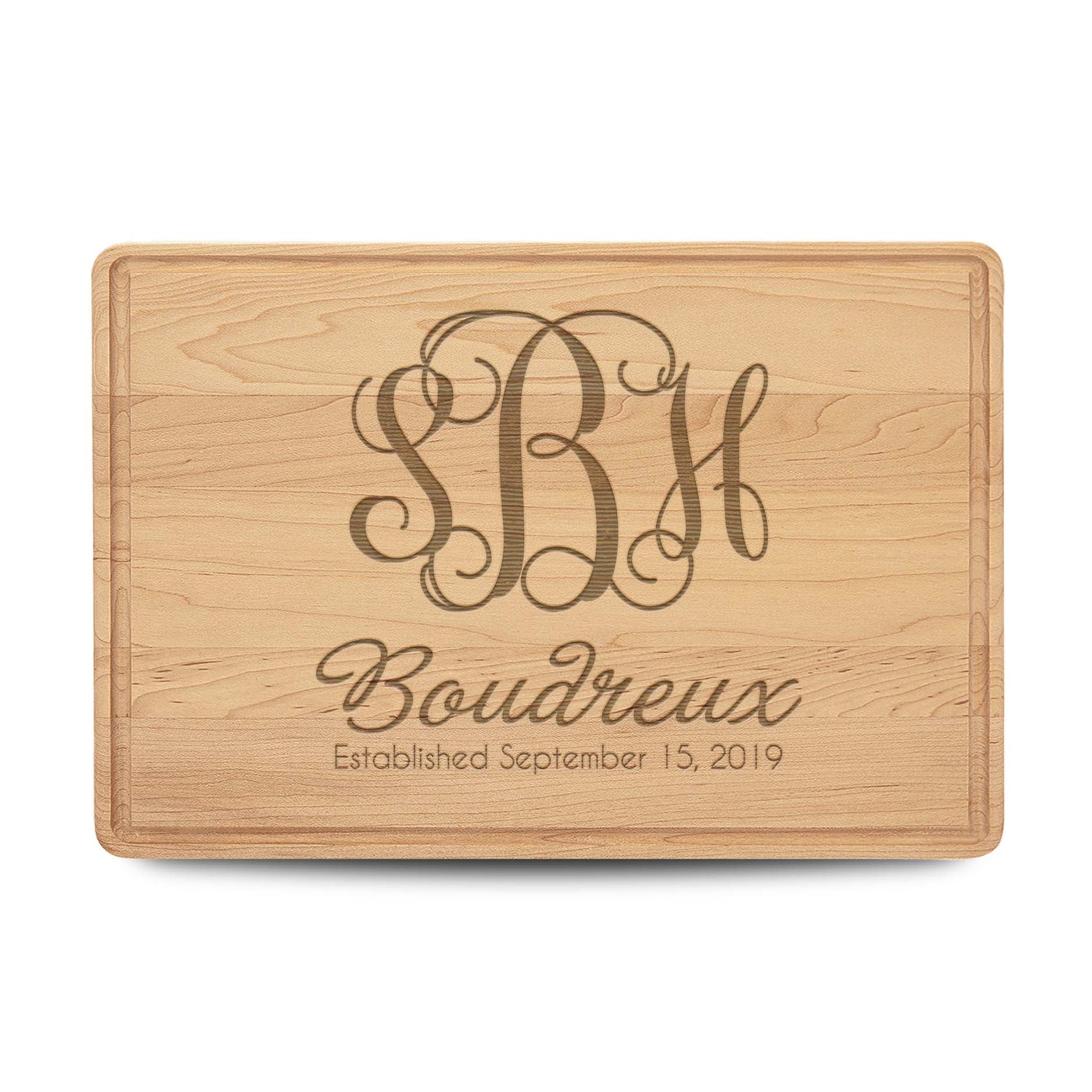 Personalized Cutting Board | Maple 6" x 9"