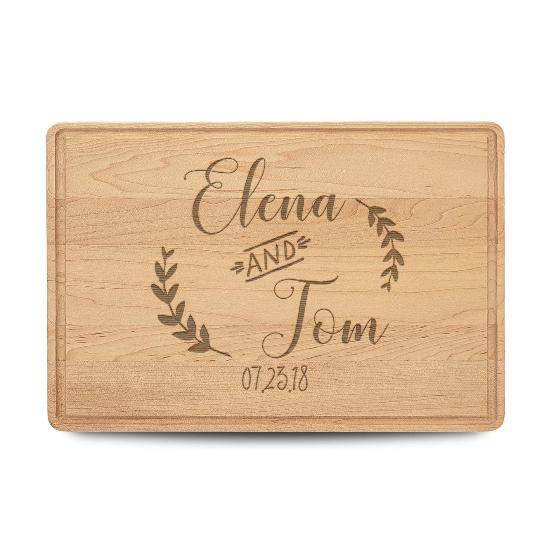 Personalized Cutting Board | Maple 6" x 9"