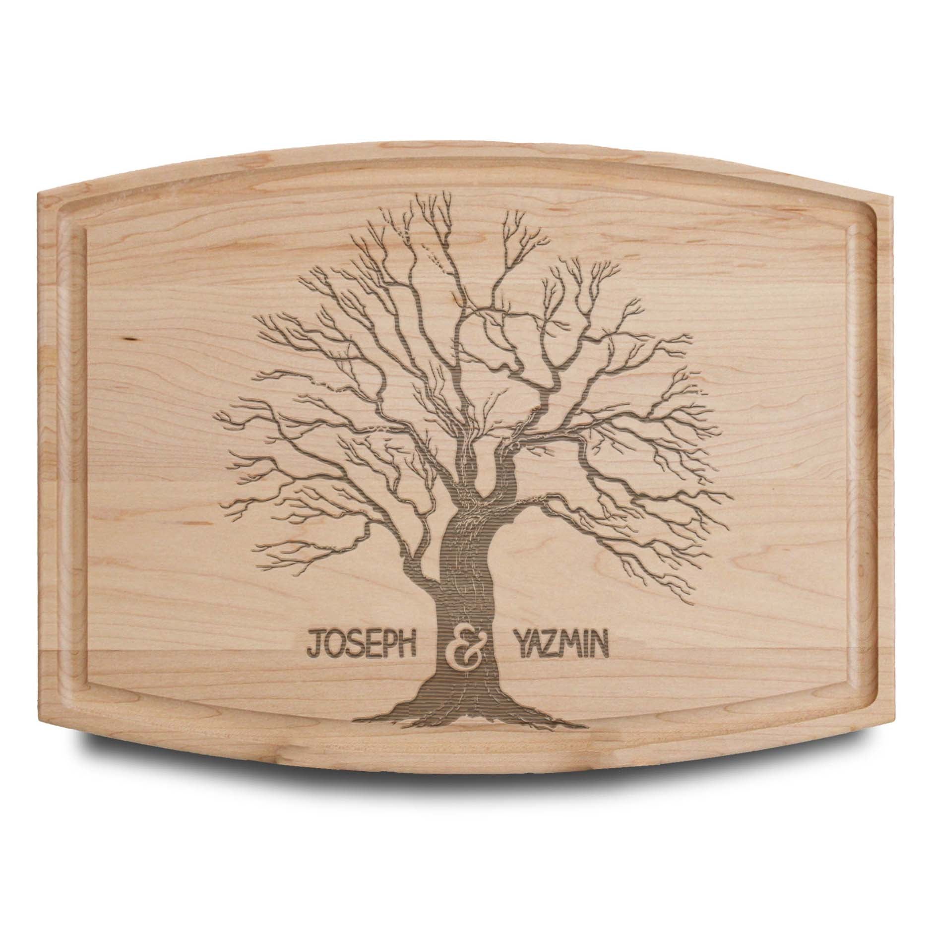 Personalized Cutting Board | Maple Arch 12" x 9"