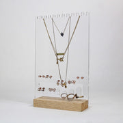 Personalized Jewelry Stands | Vertical Rectangle Necklace