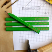 Personalized Carpenter Pencils, set of 4 | DIY Daddy