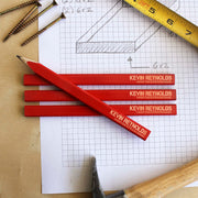 Personalized Carpenter Pencils, set of 4 | Kevin