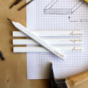 Personalized Carpenter Pencils, set of 4 | VICTOR