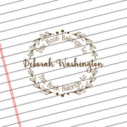Teacher Self Inking Stamps | This Book Belongs to Deborah