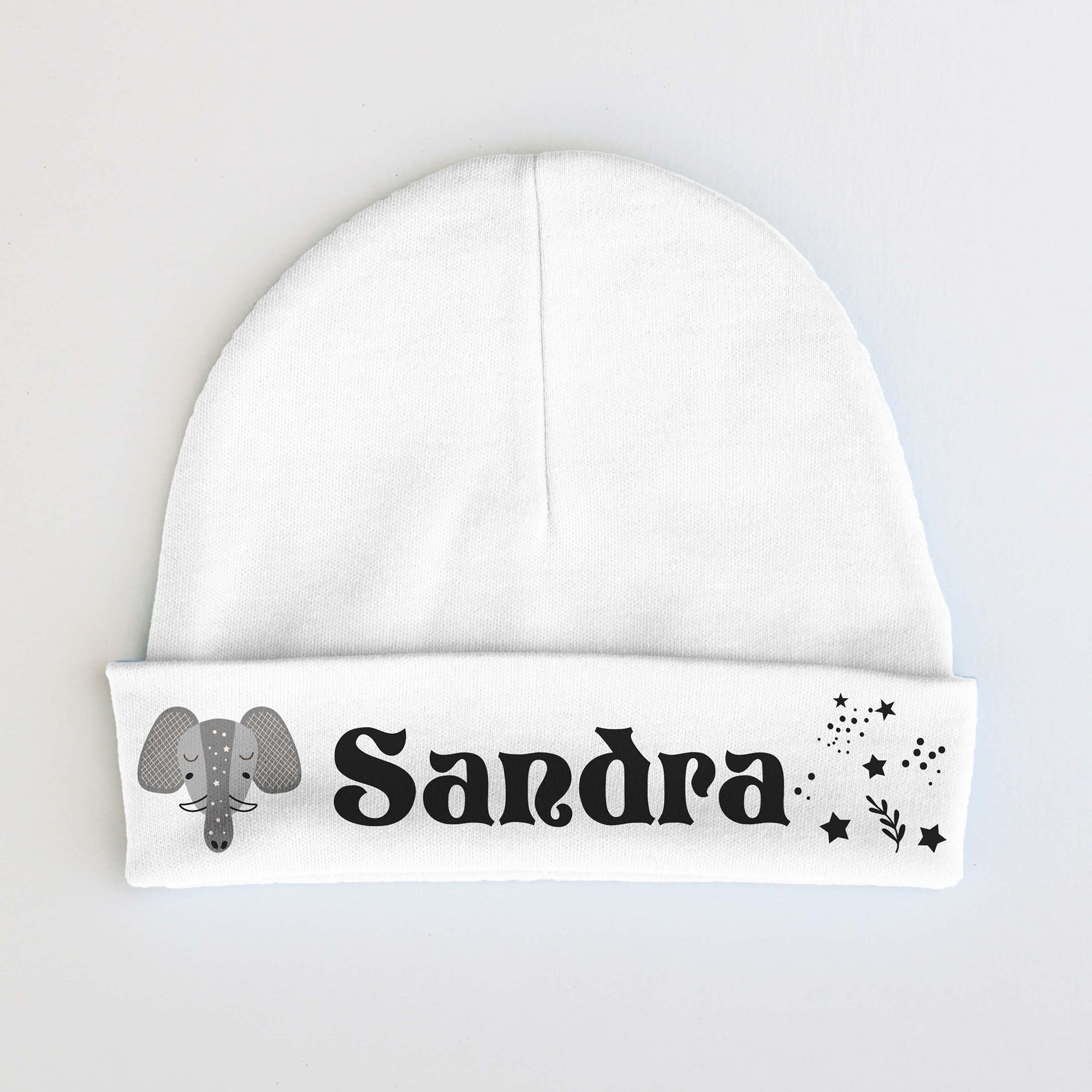 Personalized Baby Beanie | Elephant