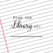 Teacher Self Inking Stamps | From The Library Of Blank