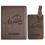 Passport Cover & Luggage Tag Set | Adventure