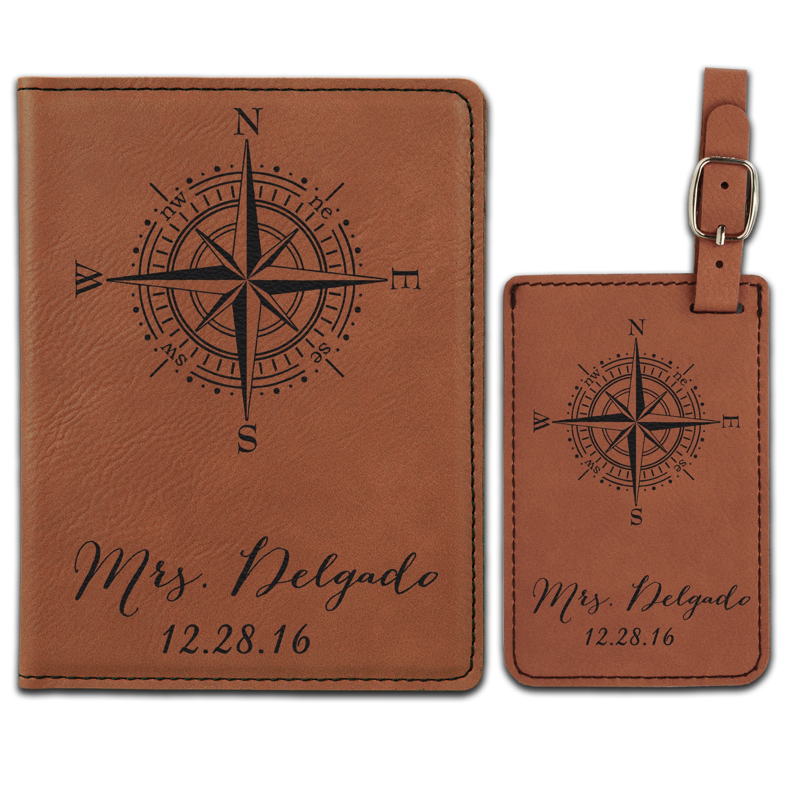 Passport Cover & Luggage Tag Set | Delgado