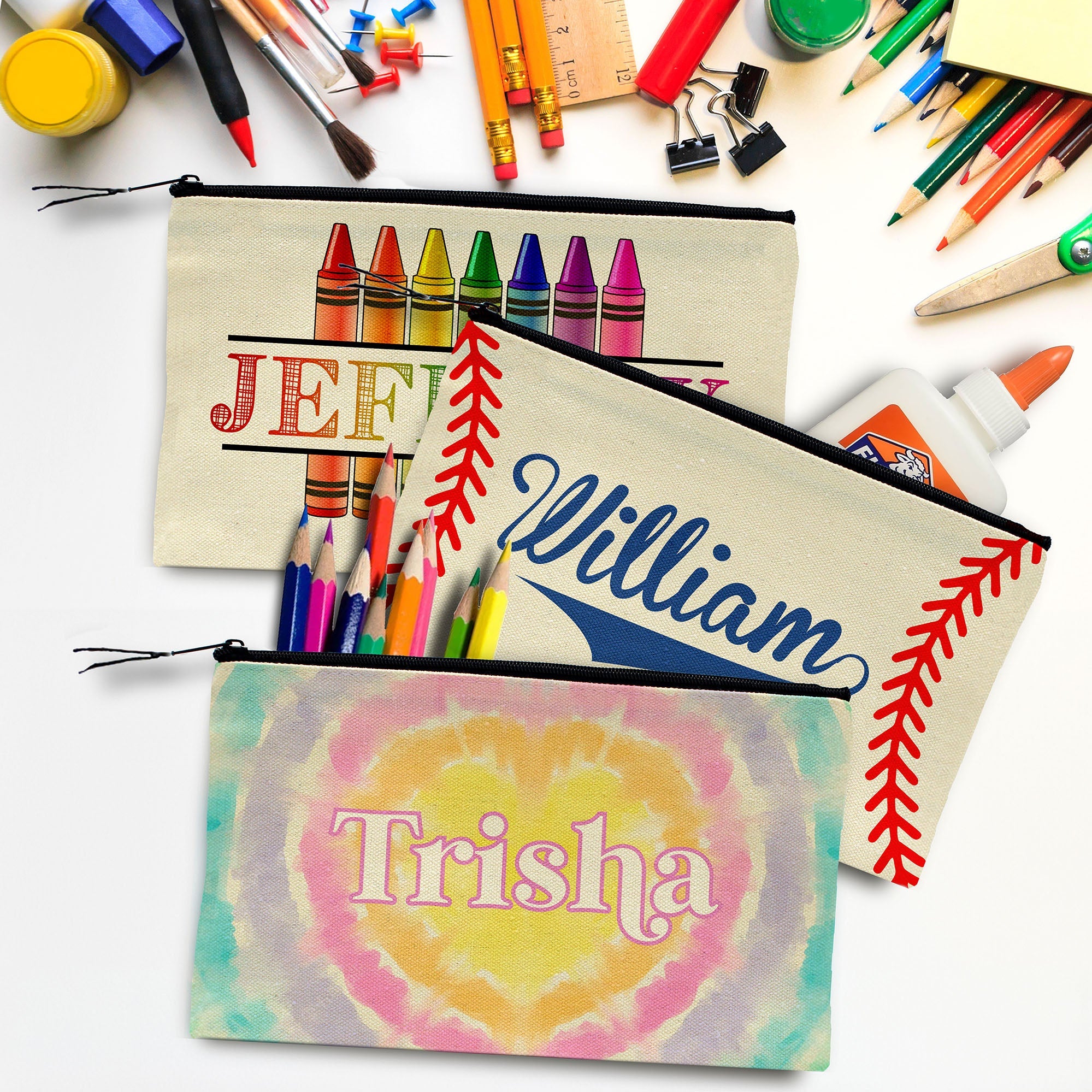 Personalized Pencil Pouch | Butterfly