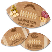 Personalized Football Cutting Board | NFL Team Logo