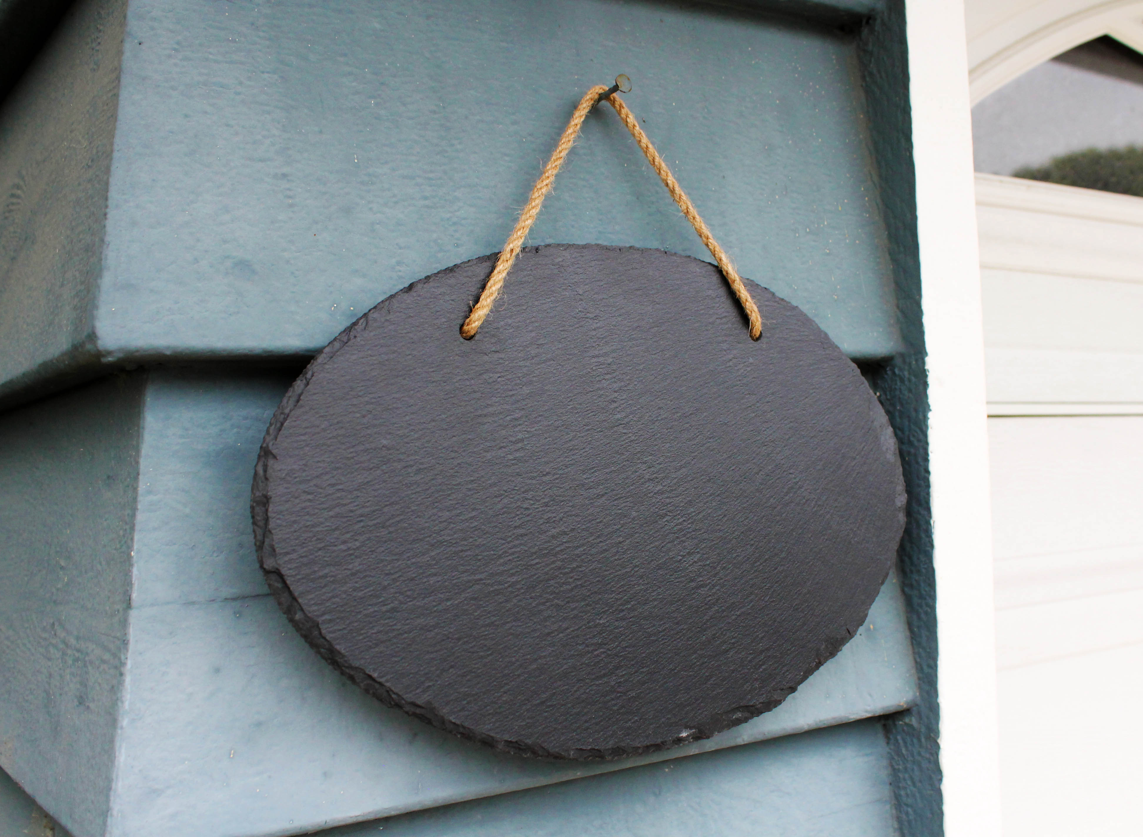 Slate Outdoor Address Sign | Shh Baby Sleeping