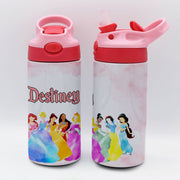 Personalized Kid's Water Bottle | Princesses