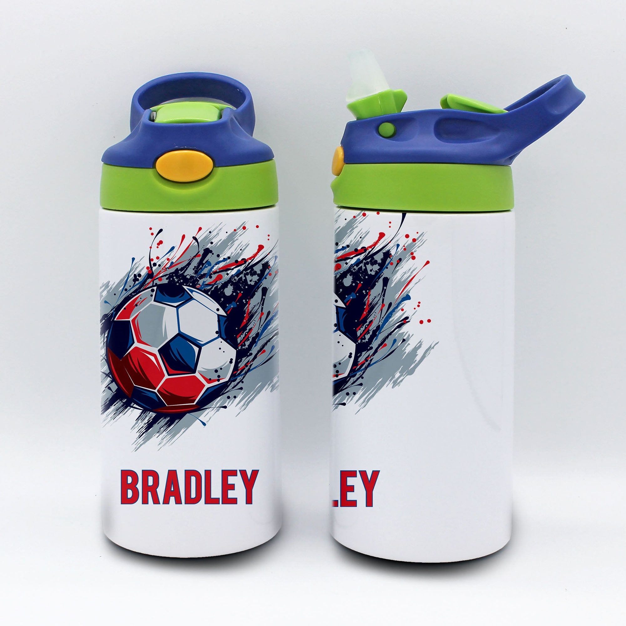 Personalized Kid's Water Bottle | Soccer