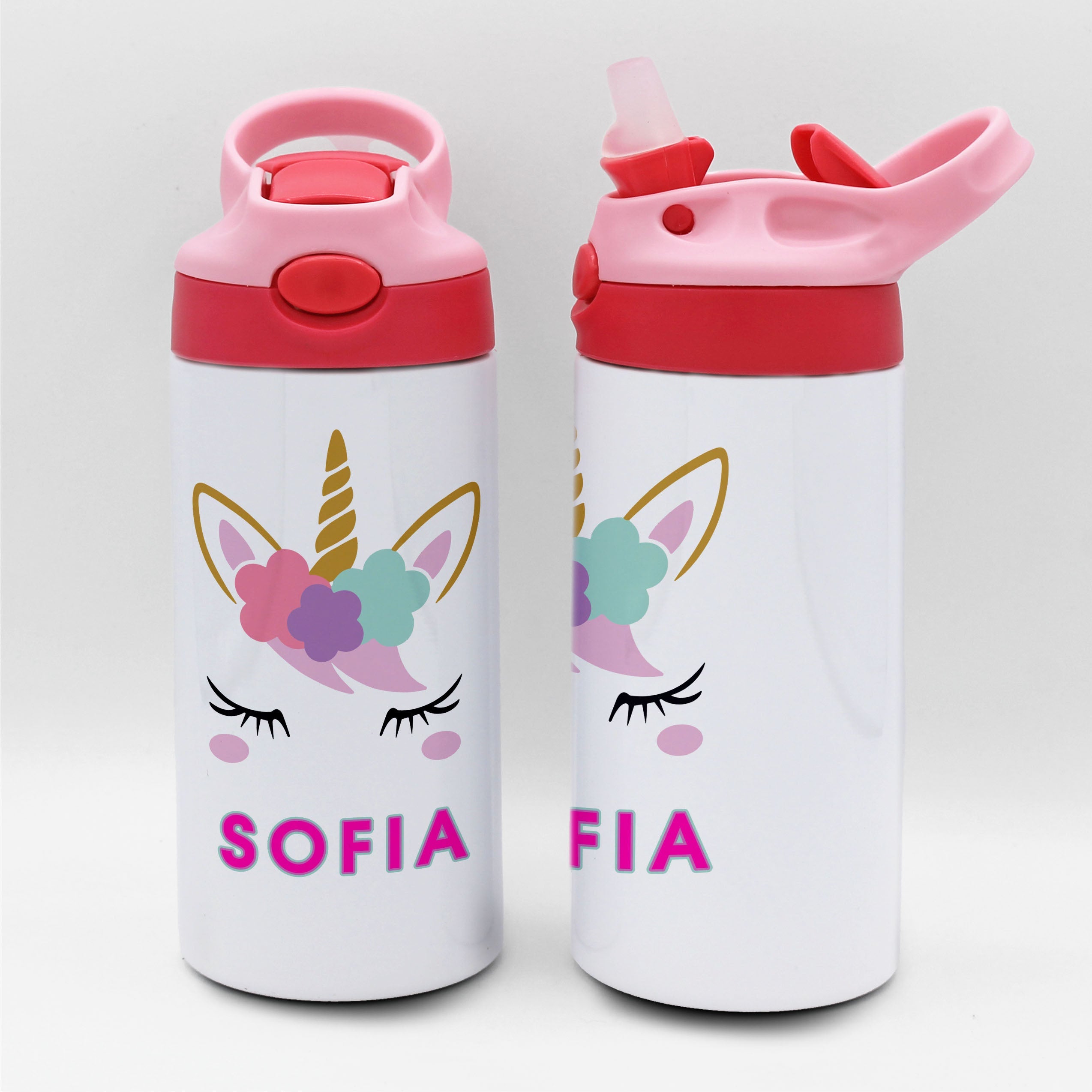 Personalized Kid's Water Bottle | Unicorn