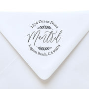 Return Address Self Inking Stamp | Mantel