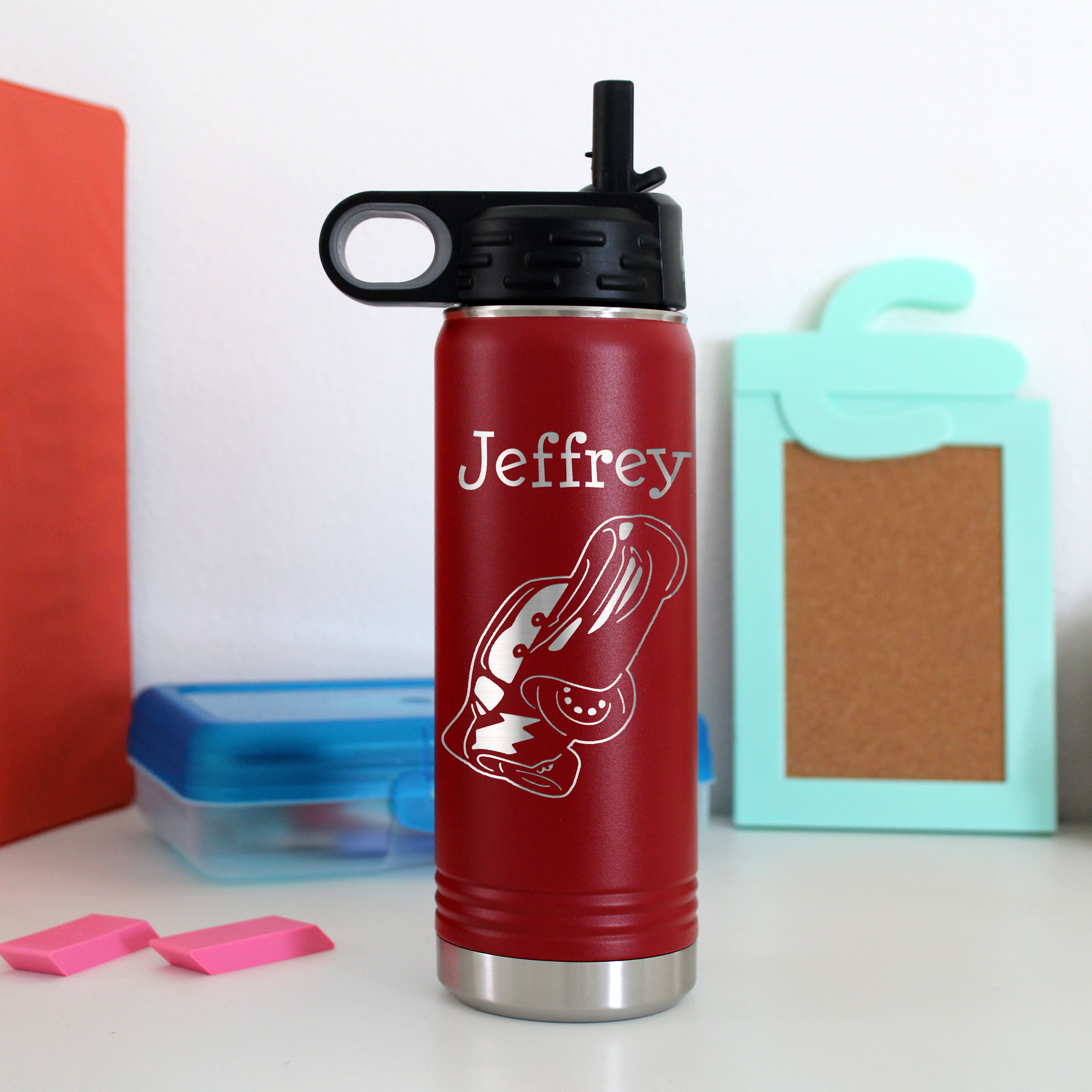 20 oz. Kid's Metal Water Bottle | Lightning McQueen