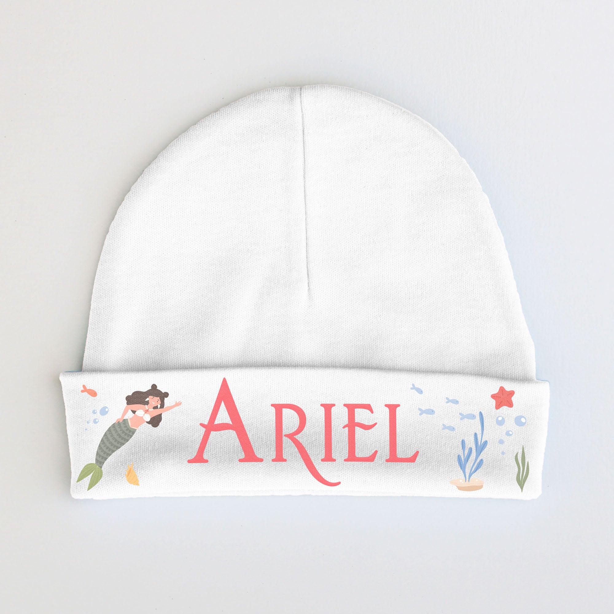 Personalized Baby Beanie | Mermaid