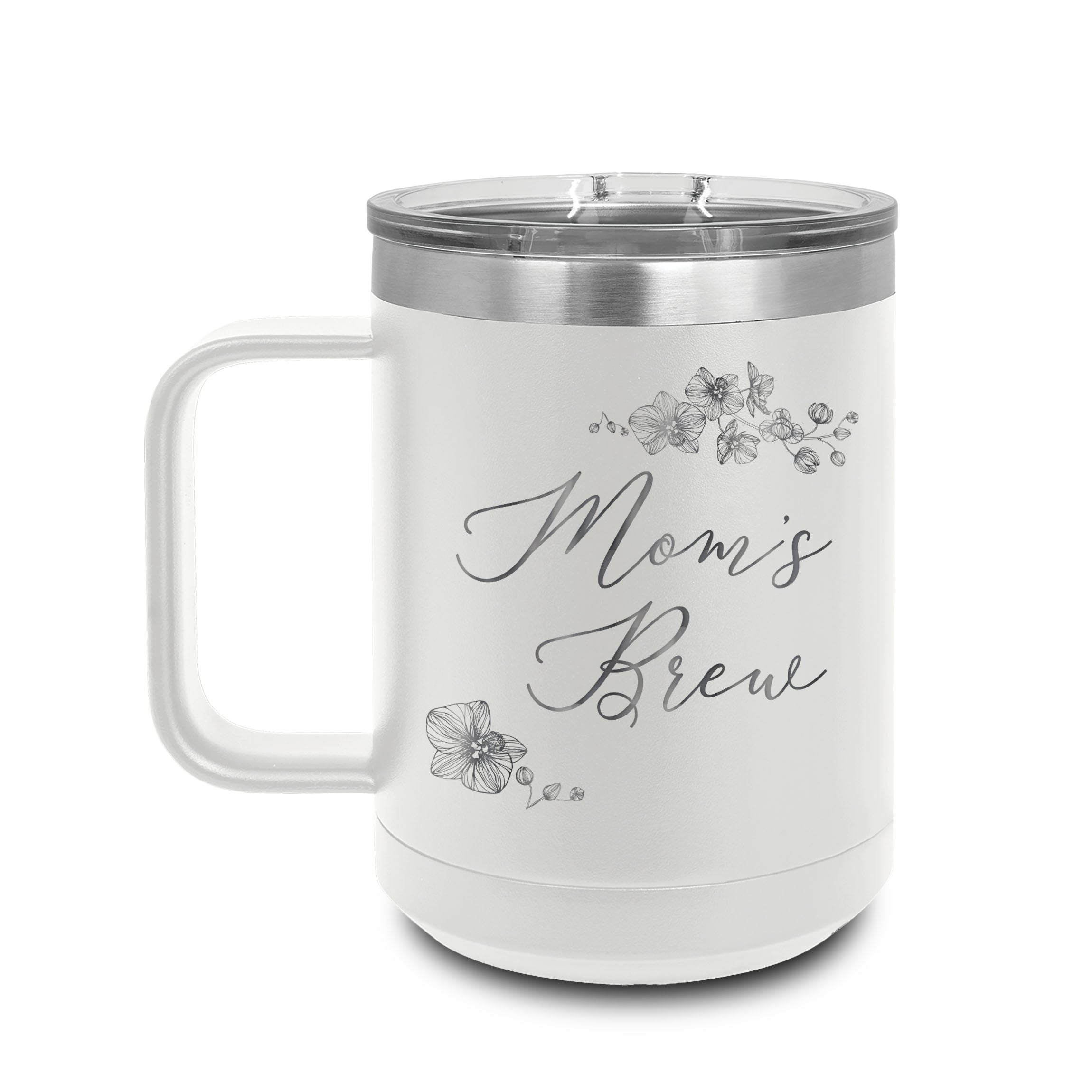 Metal Coffee Mugs | Mom's Brew