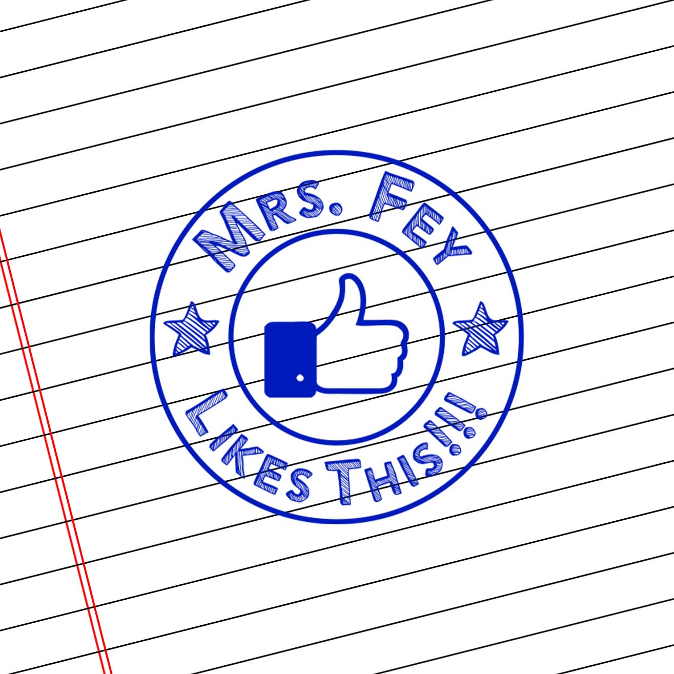 Teacher Self Inking Stamps | Like This! - Mrs. Fey