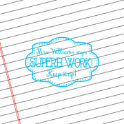 Teacher Self Inking Stamps | Superb Work!