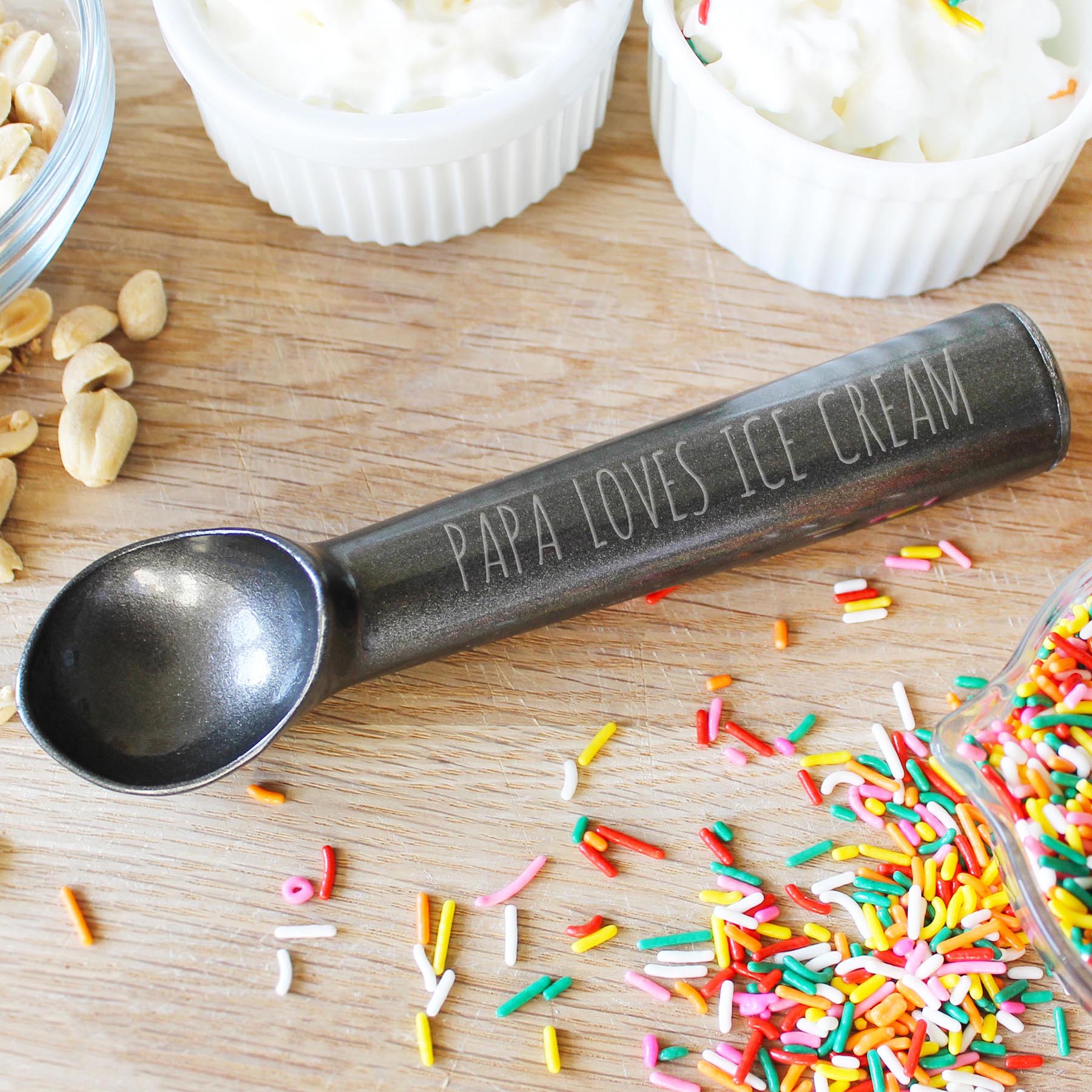 Personalized Ice Cream Scoops | Papa Loves Ice Cream