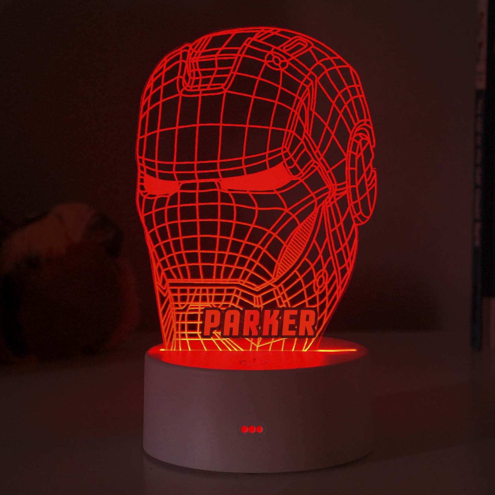 Personalized Children's Night Lights | Ironman